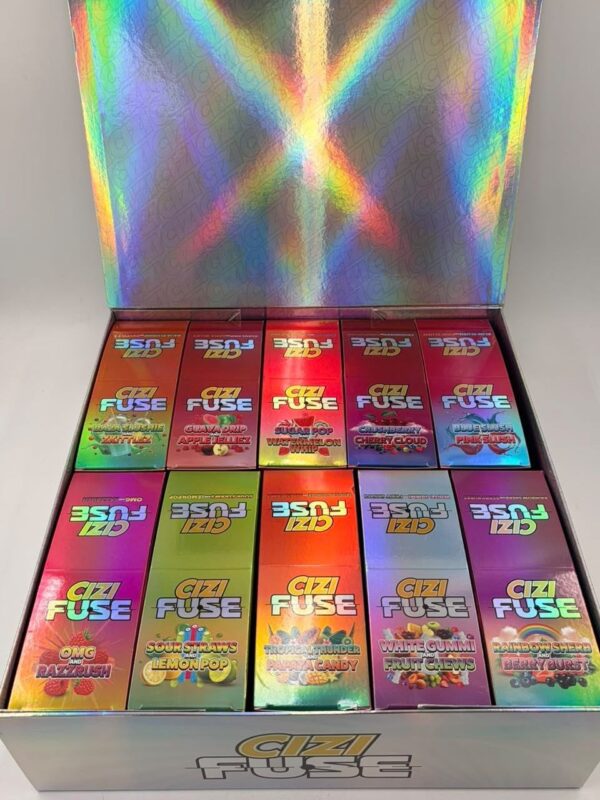 cizi fuse 2g dual flavor disposable